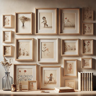 How to Turn Your Child’s Artwork into a Lasting Memory