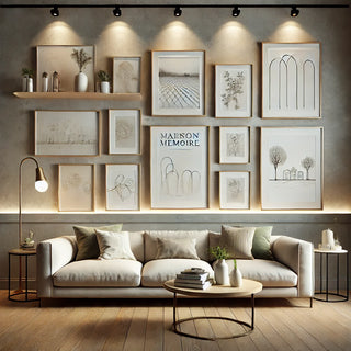 Creative Ways to Display Your Memoire Wall Art