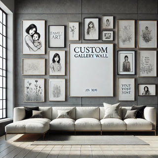 Creating a Custom Gallery Wall with Memoire Art